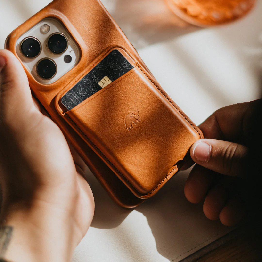 Leather NavSafe Wallet - SIENNA - Image 5