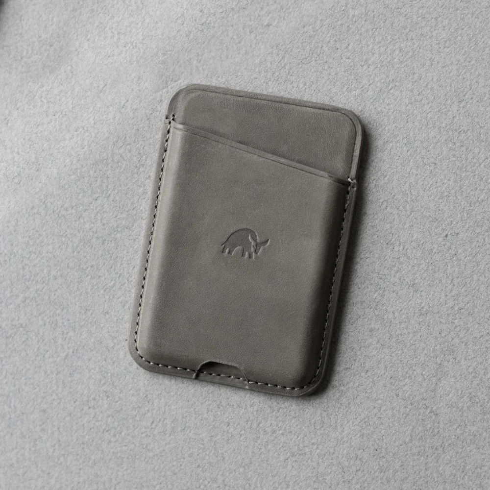 Leather NavSafe Wallet - SLATE - Image 3