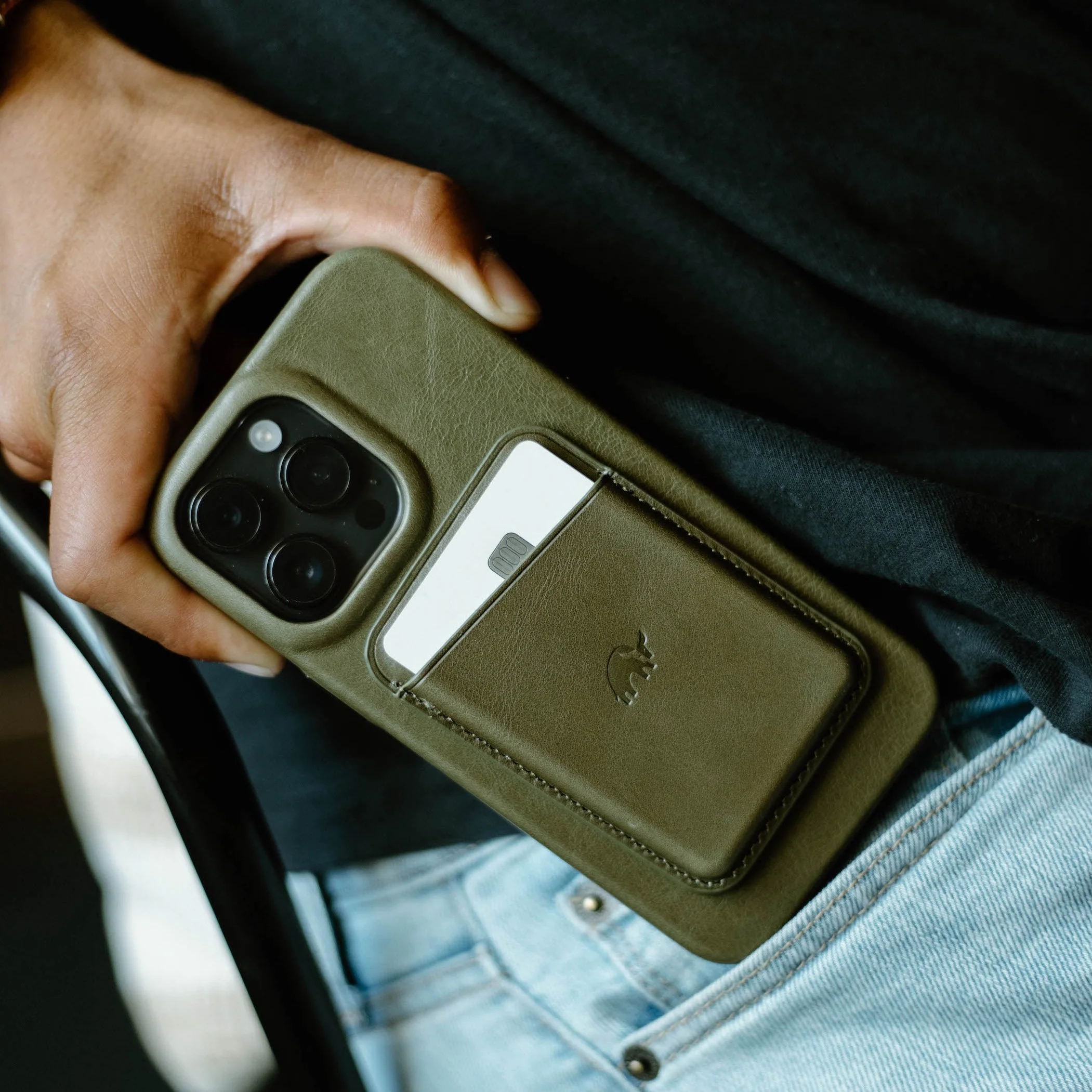 Leather Magnetic Wallet - Maverick - Image 4