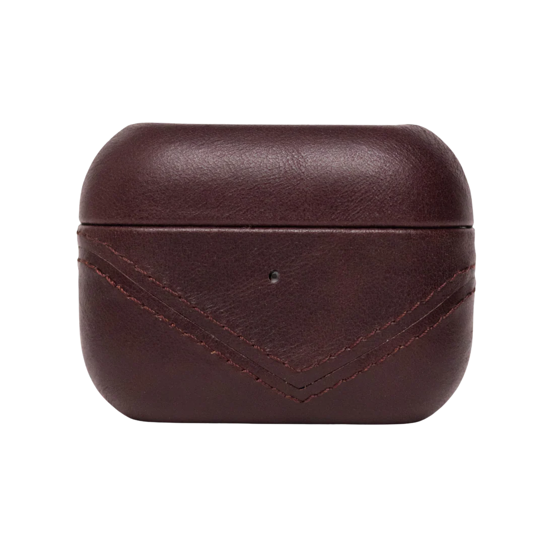 Leather AirPods Cases - BOURBON