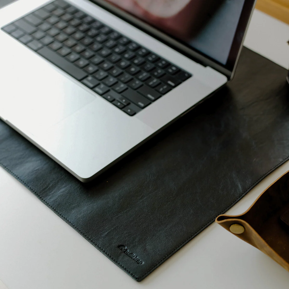 Leather Desk Mat - BLACK EDITION - Image 7