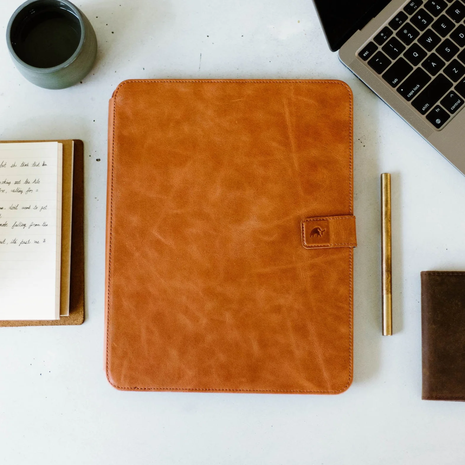 Leather iPad Case - Sienna - Image 9