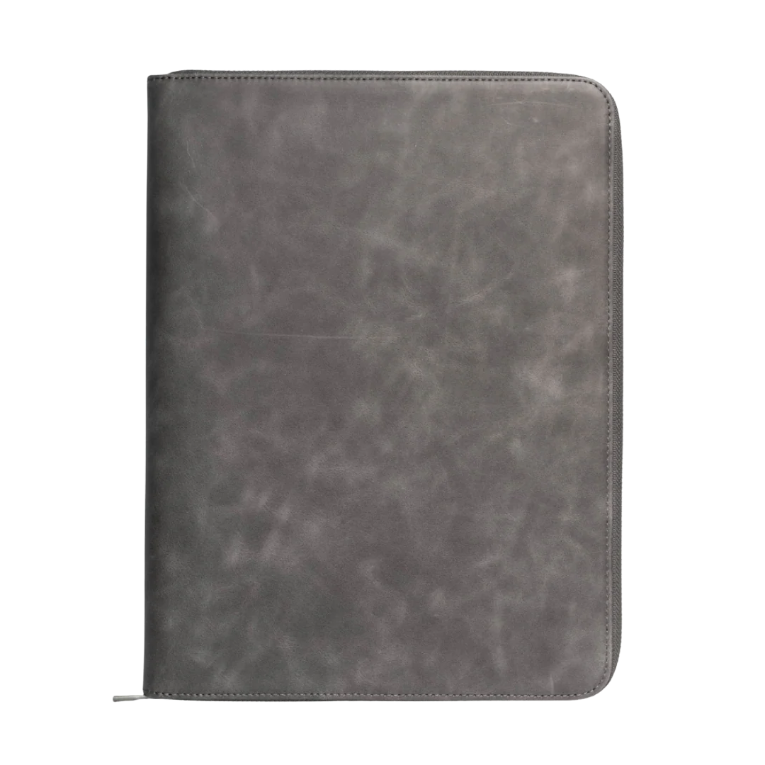 Leather MacBook Sleeve - Slate