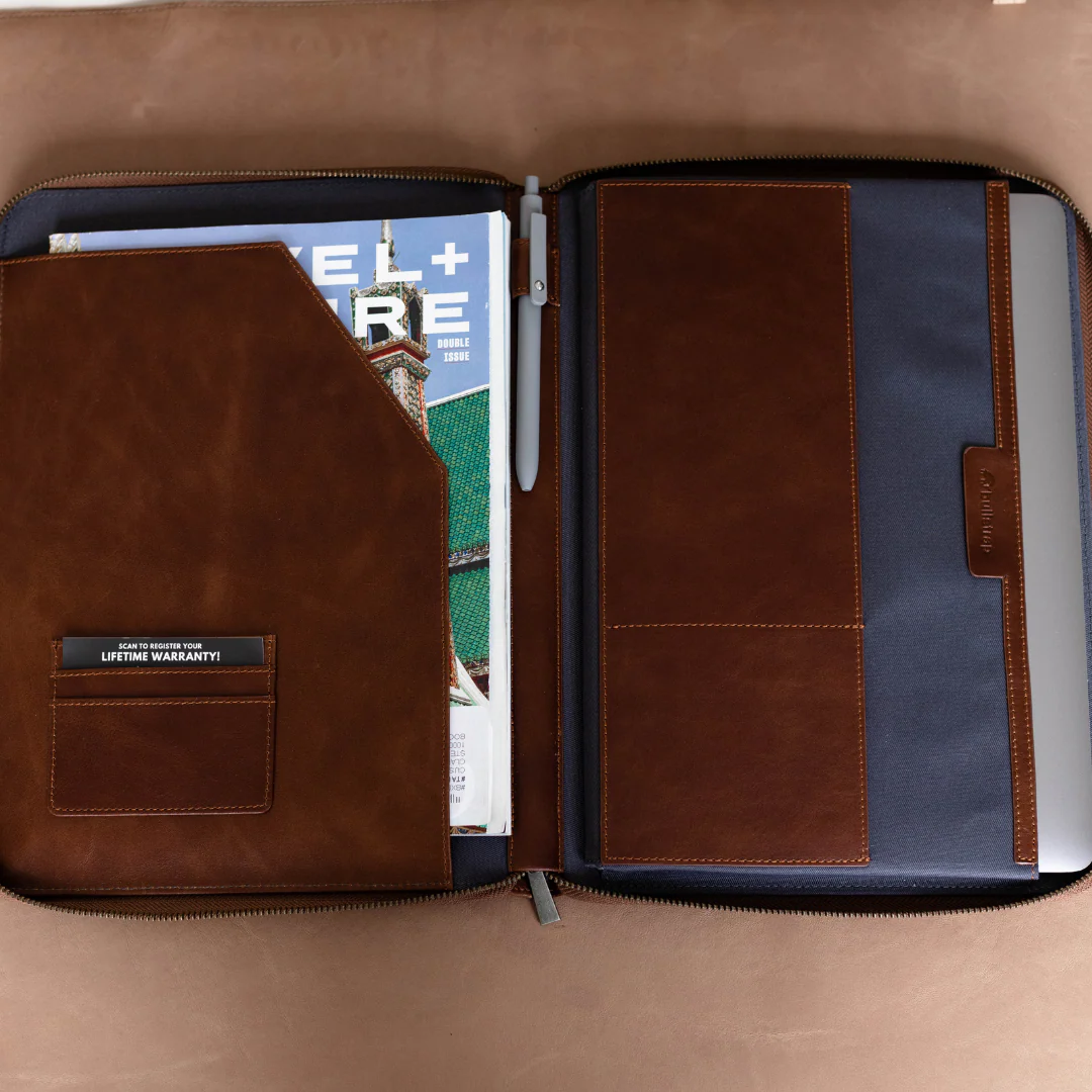 Leather MacBook Sleeve - Terra - Image 9