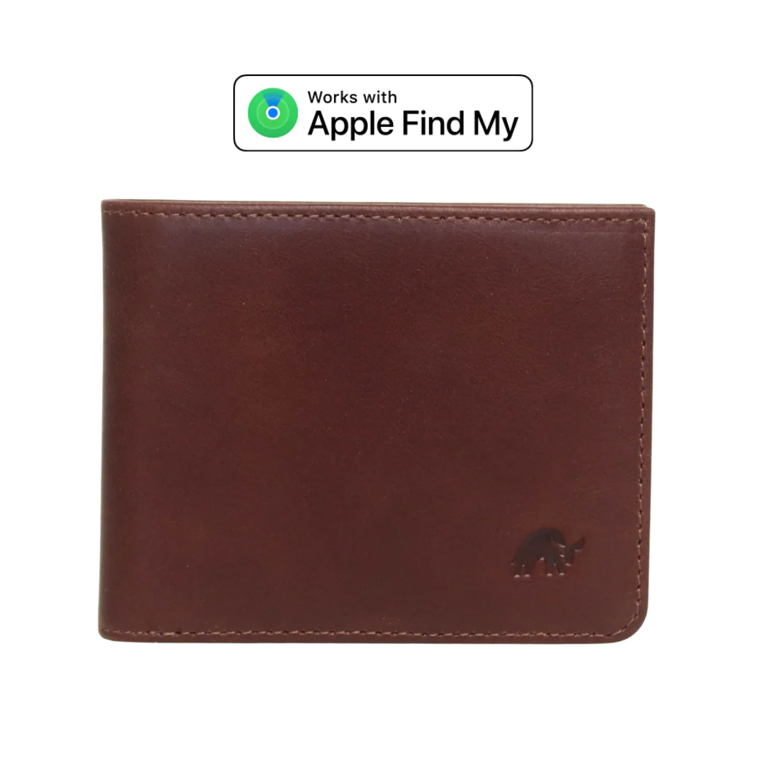 Leather Nav Bifold Wallet - TERRA