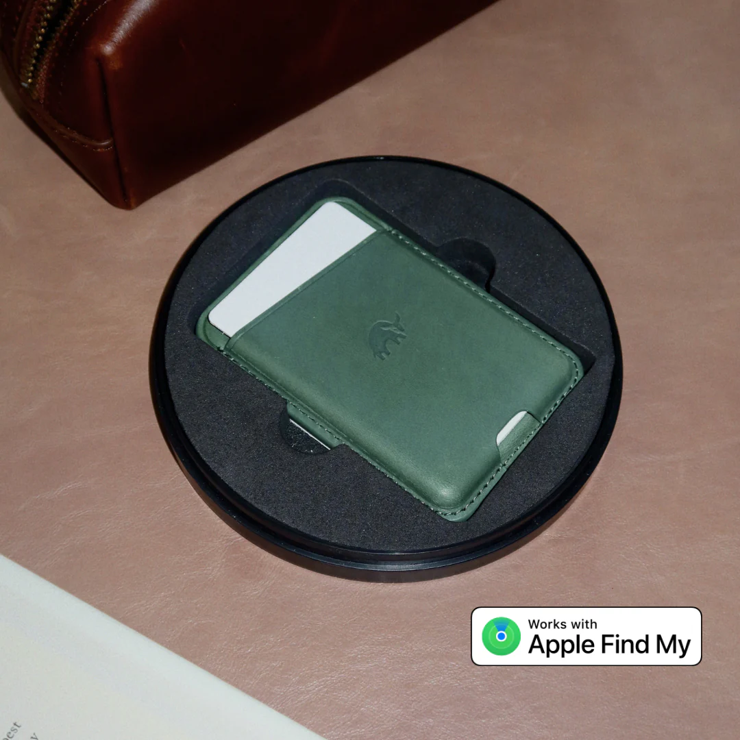 LIMITED EDITION Leather NavSafe Wallet - EVERGREEN - Image 7