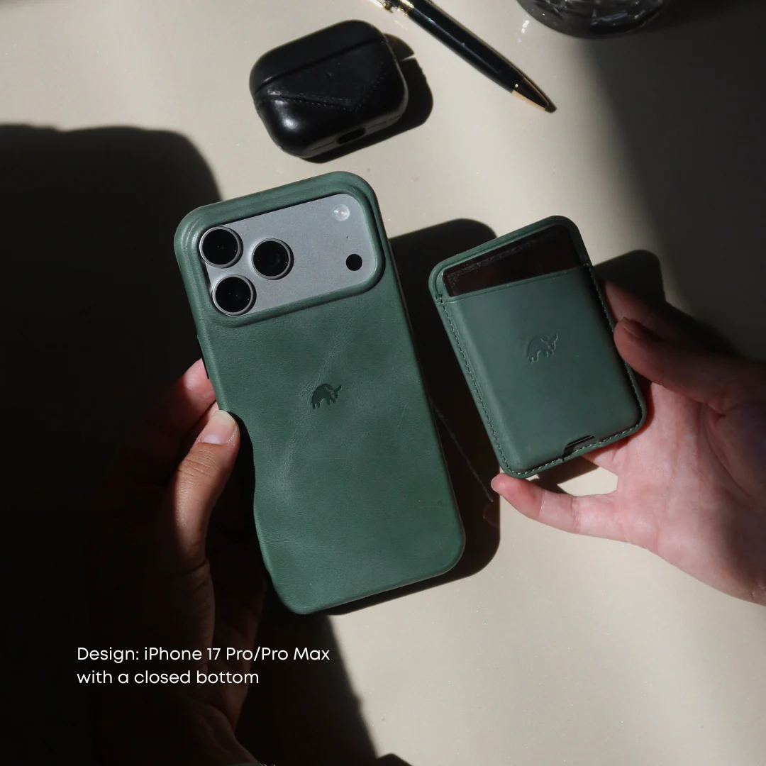 LIMITED EDITION The Original Leather Case - EVERGREEN - Image 4