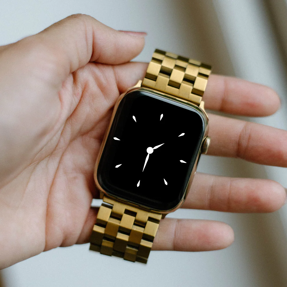 METAL Apple Watch Strap - Gold - Image 2