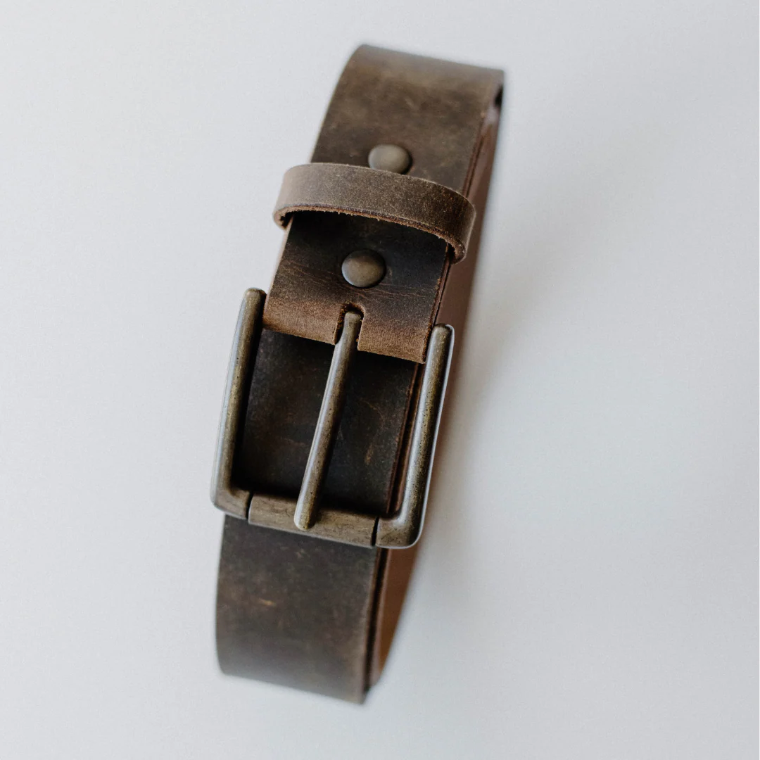 Rugged Leather Belt - Terra - Image 5