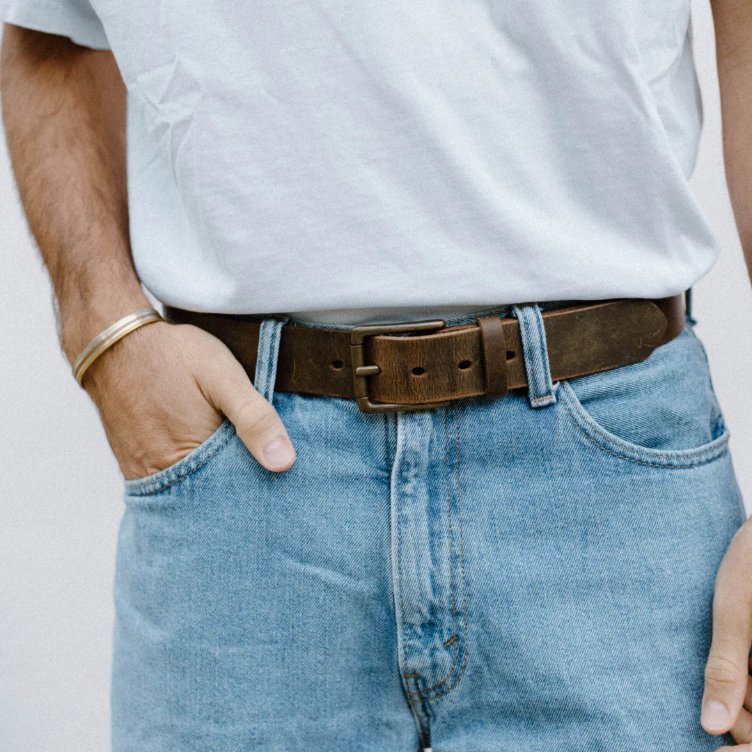 Rugged Leather Belt - Terra - Image 7