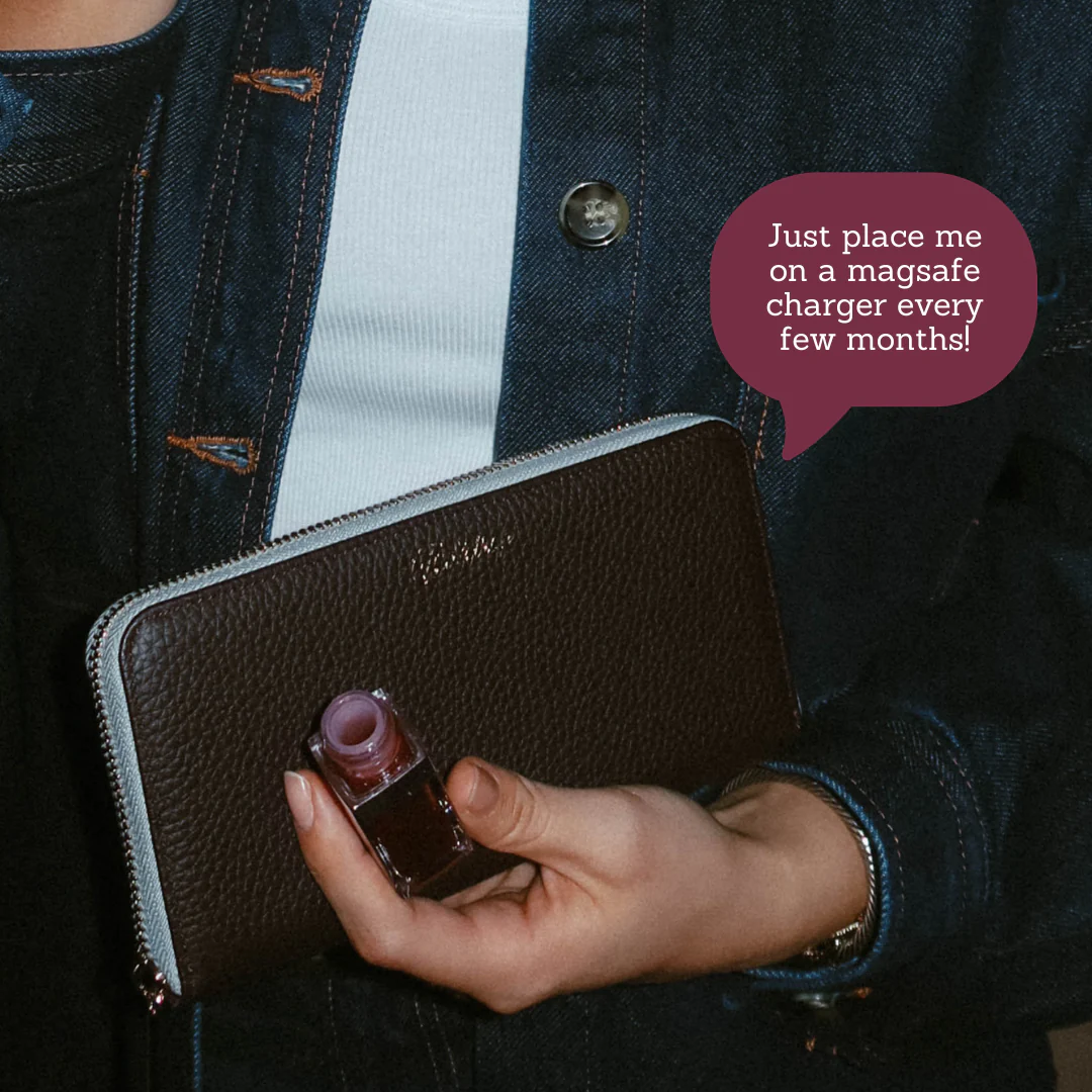 The Dolly Trackable Wallet  - Saddle - Image 6