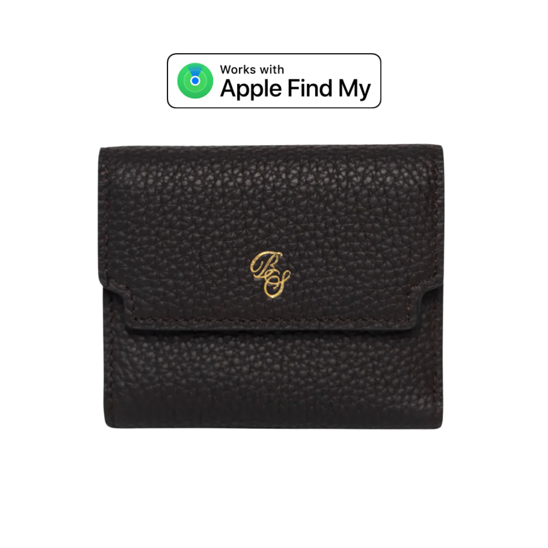 The Haven Trackable Wallet  - Saddle